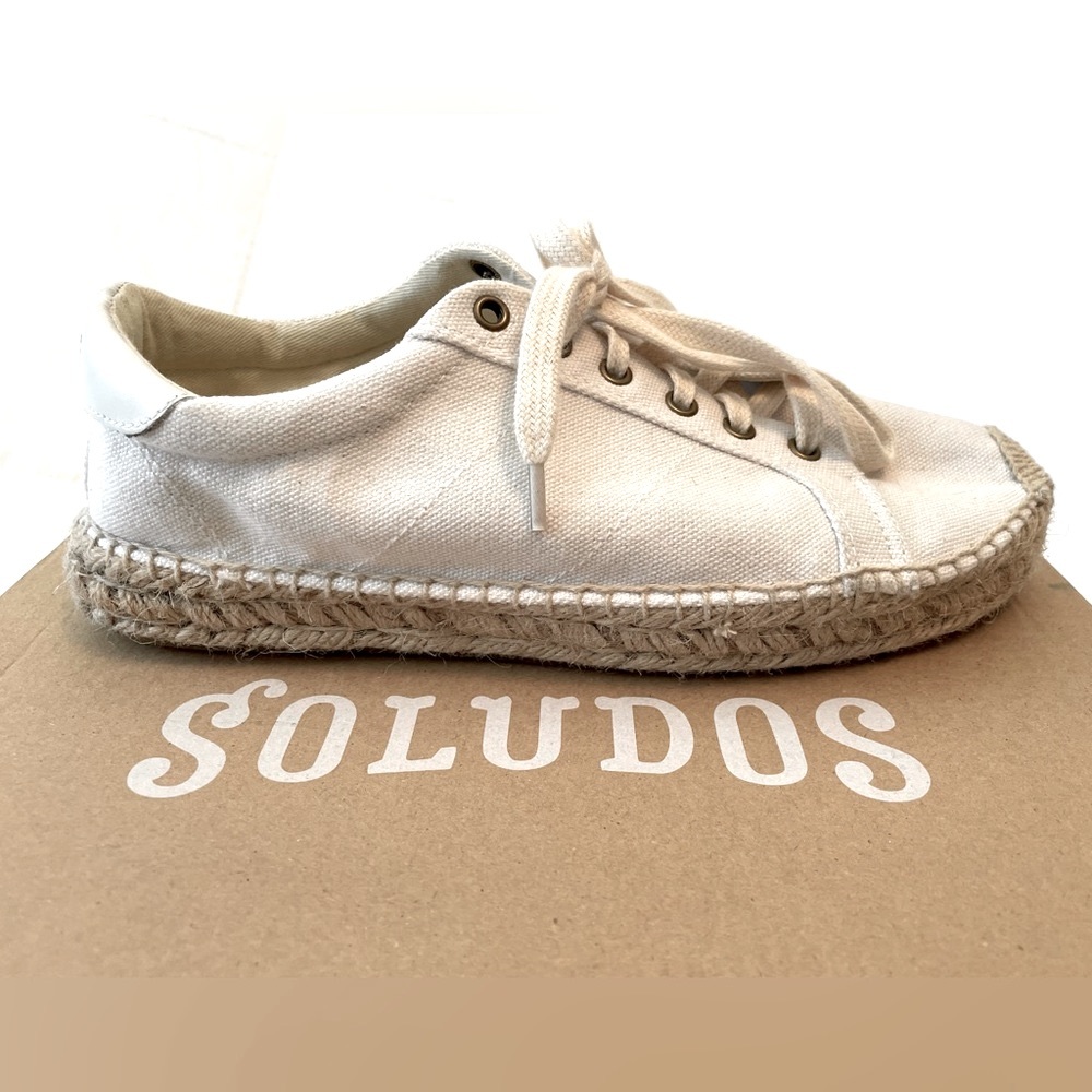 Soludos platform tennis sneaker 8.5M